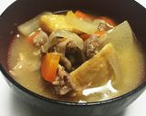 食欲増進★本格簡単スタミナ具沢山豚汁作り方5写真