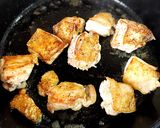 鶏肉とアボカドのレモンソテー。作り方5写真