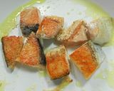 簡単★鮭のカレー豆乳シチュー作り方2写真