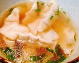 5分で簡単★冷凍食品餃子deスープ餃子作り方2写真