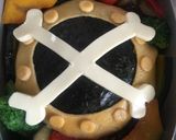ワンピース☆サウザンドサニー号のキャラ弁作り方5写真
