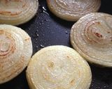 ハム卵マヨ乗せ♡玉ねぎのカレーチーズ焼き作り方7写真