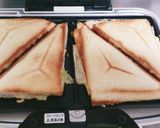 余ったミートソースでホットサンド作り方6写真