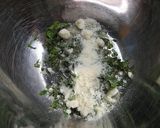 ポテトとドライトマトのジェノベーゼ風作り方1写真