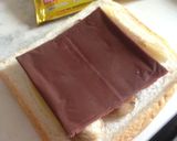 スライス生チョコで簡単トースト♪作り方3写真