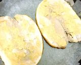 チャーシュー生地のチャーシューピザ。作り方1写真