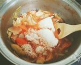 残ったトマトポトフでリゾット♡作り方1写真