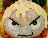 妖怪ウォッチ『エンマ大王』キャラ弁♪作り方2写真