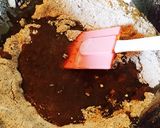 クッキングシートで卵ケーキ☆ココア風味作り方1写真