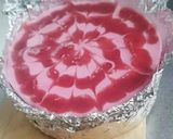 マスカルポーネの苺ムースケーキ作り方25写真