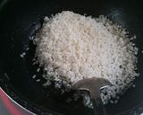 ほたるいかと海老と蛸のほうれん草ピラフ作り方7写真