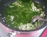 ほたるいかと海老と蛸のほうれん草ピラフ作り方8写真