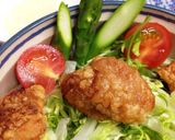 春野菜たっぷり♪簡単唐揚げ丼作り方3写真