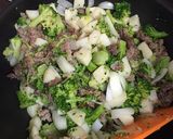 牛肉とブロッコリーとじゃがいもの甘辛炒め作り方10写真