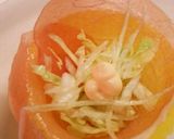 一口生ハムサラダ作り方4写真