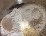 ふんわり全粒粉のミニあんぱん作り方1写真