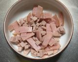 簡単✩ハムとブロッコリーの和風サラダ作り方3写真