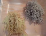 生姜としらすの佃煮作り方1写真