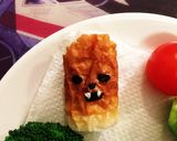 キャラ弁 スターウォーズ☆カイロレン作り方5写真