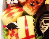 キャラ弁 スターウォーズ☆カイロレン作り方8写真