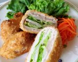 キャベツと玉ねぎ♡ミルフィーユ豚カツ作り方6写真