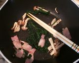 きのことベーコンのパスタ作り方3写真
