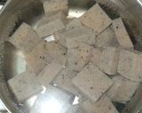 簡単コンニャクの味噌ステーキ♪煮物甘辛煮作り方3写真