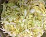 フライパンでピザ風〜キャベツ大量消費〜作り方3写真