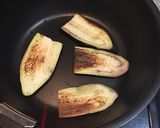 甘味噌のせ焼き茄子作り方1写真
