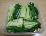 もっと簡単に「水菜のおひたし」作り方1写真