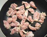 鶏ハラミの甘辛炒め作り方2写真
