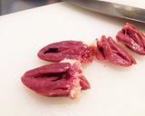 簡単!!トースターで鶏のハツの焼き鳥♪作り方2写真