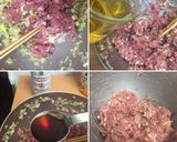 豚ヒレ肉の塊から作る～本格餃子のたね～作り方4写真