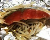 甘塩鮭のもやしオーブントースター焼き作り方3写真