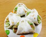 ナンちゃってキャベツ盛り照りモモバーガー作り方9写真
