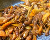 ホタルイカ甘辛煮。作り方5写真