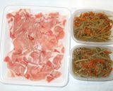 簡単！きんぴらごぼうのリメイク肉巻き♪作り方1写真