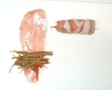 簡単！きんぴらごぼうのリメイク肉巻き♪作り方3写真