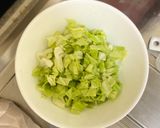 鶏ひき肉とキャベツのミートローフ風作り方1写真