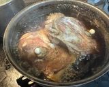 鯛1匹で昆布〆お刺身＆塩焼き煮付け鯛定食作り方14写真
