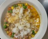全てレンジ簡単洋風梅ウスター炒飯弁当作り方8写真