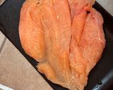 ザルで蒸す鶏胸レタスのニンニクオイスター作り方2写真