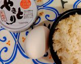 たっぷり紫蘇で手抜き感ゼロ☆焼き鳥缶丼作り方1写真
