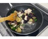 鶏むね肉となすのオイスター炒め★動画あり★作り方16写真