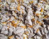 豚こま切れ肉とえのき茸のポン酢炒め作り方3写真