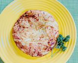 山芋とキャベツのふわとろ焼き　粉なし作り方4写真