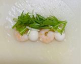 スチーム海老と食べるニンニクの生春巻き！作り方3写真