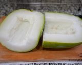 白だしで作る冬瓜の海老あんかけ煮作り方1写真