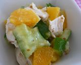 鶏ささみときゅうりのオレンジサラダ作り方7写真