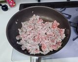 豚肉、ナス、玉ネギの砂糖醤油炒め作り方8写真